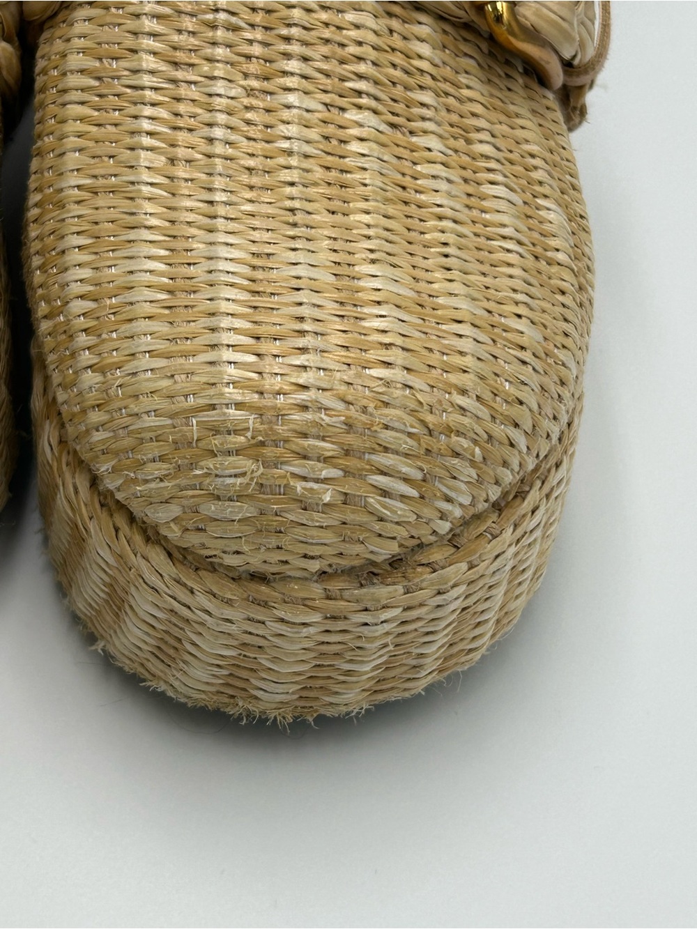 Circus By Sam Edelman Jacey Platform Raffia Clogs Shoes Size 9 Women’s - Picture 5 of 10